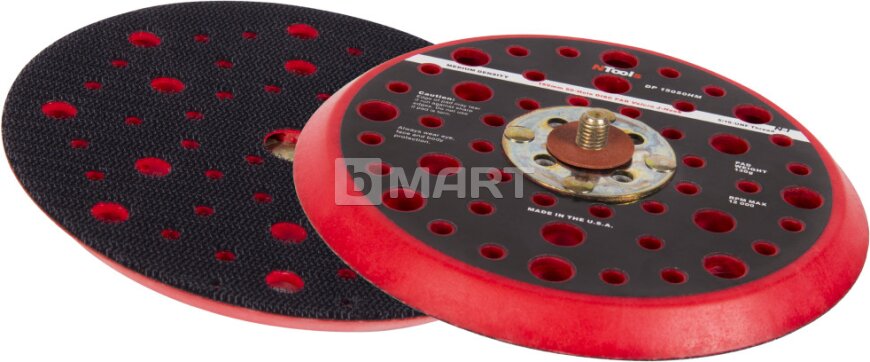 NTools DP 15050HM диск рабочий липучка J-Hook, 5/16, 150 мм, 50 отверстий, твердый