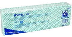 Нетканый материал Wypall X80 35 см x 42 см - зеленый