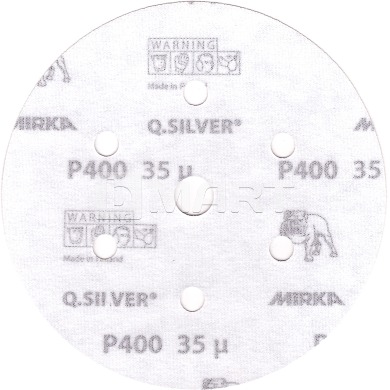 P400 Абразивний диск Q.Silver 150 мм 7 отворів