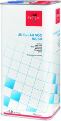 Прозорий лак з високою стійкістю до подряпин 5.0 л. 2K Clear VOC HS | SR Car System