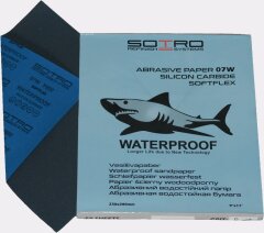 P240 Бумага абразивная SOTRO 230мм x 280мм водостойкая в листах