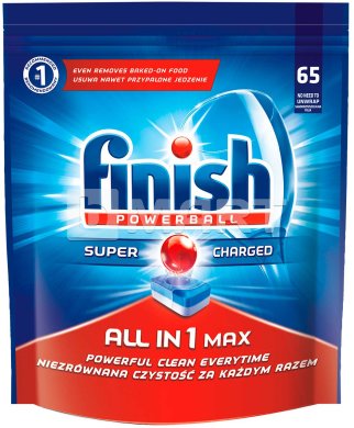 Таблетки для посудомоечных машин FINISH All-in-1 (65 шт)