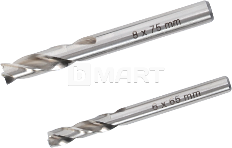 Развертка кобальтово-стальная NTools RDS 1N 6мм x 75мм