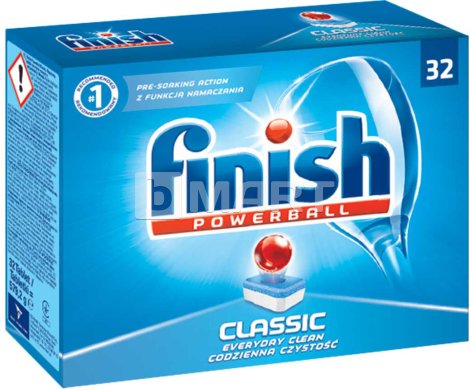 Таблетки для посудомоечных машин FINISH Classic 32 шт