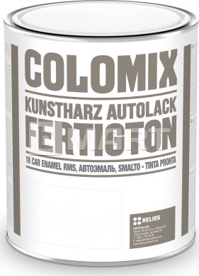 Алкидная автоэмаль 201 Белая 0,8кг Colomix