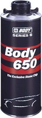 Черный антикоррозийный состав на основе каучука 650 Proline HB BODY 1кг