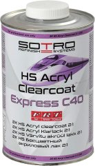 Лак бесцветный SOTRO HS Acryl Clearcoat Express C40 2:1 - 1 л