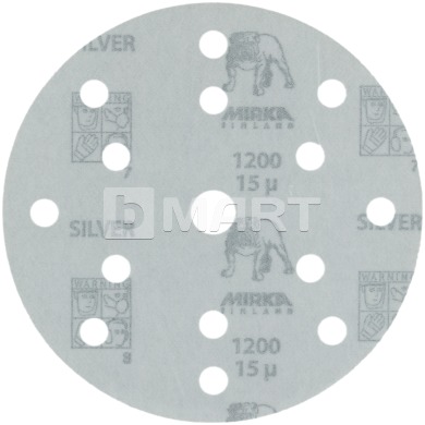 P1200 Абразивный диск Q.Silver 150 мм 15 отверстий