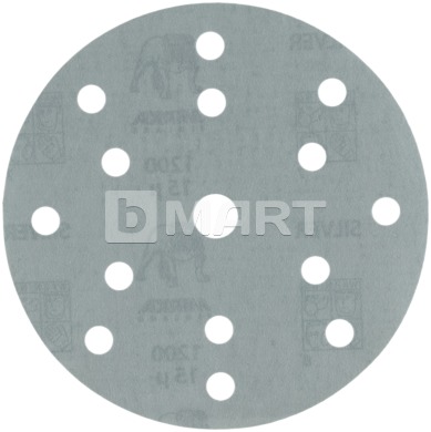 P1200 Абразивный диск Q.Silver 150 мм 15 отверстий