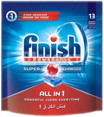 Таблетки для посудомоечных машин FINISH All-in-1 Max 13 шт