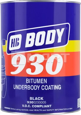 Черный антикоррозийный состав 930 HB BODY 5кг