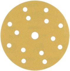 P120 Абразивный диск Gold 150 мм 15 отверстий