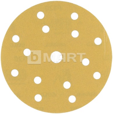 P120 Абразивный диск Gold 150 мм 15 отверстий