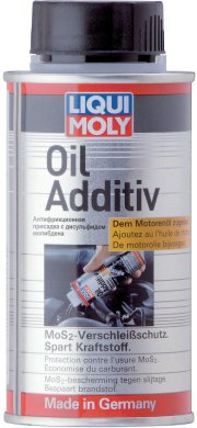 Антифрикционная присадка с дисульфидом молибдена в моторное масло Liqui Moly Oil Additiv 0,125л