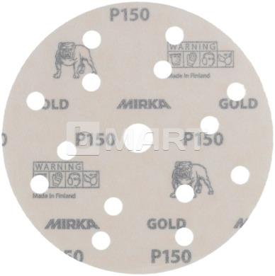 P150 Абразивный диск Gold 150 мм 15 отверстий