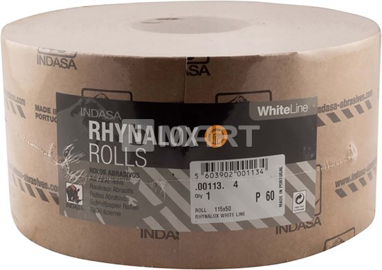 P40 Indasa Rhynalox рулон стойкий к износу 115 мм/50м