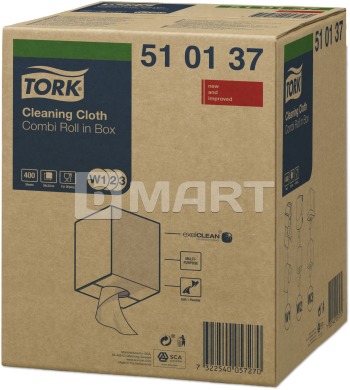 Нетканий матеріал Tork для очищення 152 м — білий