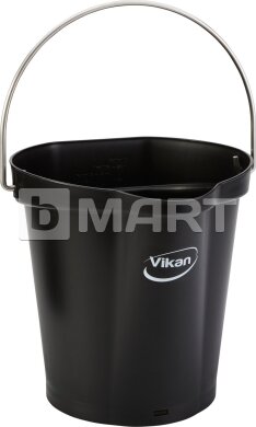 Vikan Ведро 6 л черное