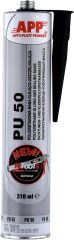 Герметик поліуретановий клеючий ущільнюючий в гільзі APP PU 50 чорний (36 шт)
