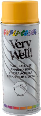 Эмаль аэрозольная универсальная акриловая Dupli Color Very Well золотисто-желтая RAL 1004 400 мл