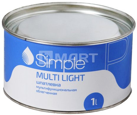 Шпатлевка Simple MULTI LIGHT мультифункциональная 1 л
