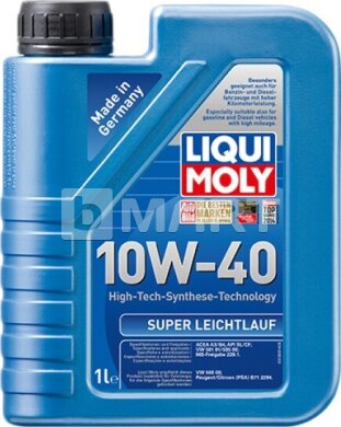 НС-синтетическое моторное масло Liqui Moly Super Leichtlauf 10W-40 1л