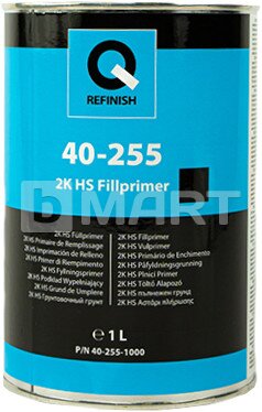 Q-Refinish Грунт 2K HS FILLER 4:1 черный 1л