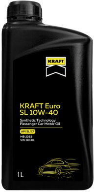 Масло моторное KRAFT Euro SL 10W-40, 1л 708138