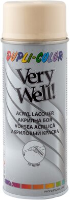 Эмаль аэрозольная универсальная акриловая Dupli Color Very Well слоновая кость RAL 1015 400 мл