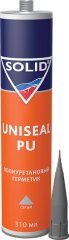 Однокомпонентный полиуретановый герметик SOLID UNISEAL PU серый 310мл