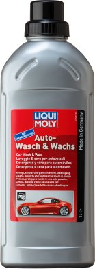 Автошампунь с воском Liqui Moly Auto-Wasch & Wachs 1л