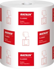 Полотенца KATRIN Classic System M2 в рулонах 160 м - белые