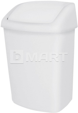 Корзина JVD для мусора с качающейся крышкой 10 л