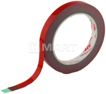 Стрічка двостороння клеюча акрилова APP Acryl Tape 12 мм x 5 м