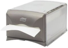 Tork диспенсер для барных салфеток, N4, пластик  (400 шт, 21.6 см x 16.5 см)  