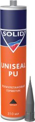 Однокомпонентный полиуретановый герметик SOLID UNISEAL PU черный 310мл