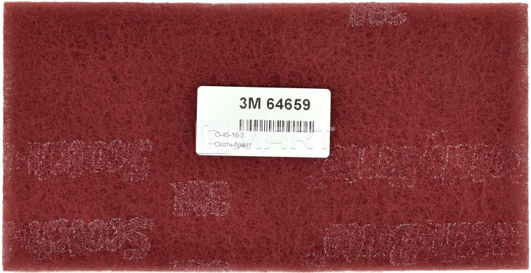 Абразивное волокно 3M Scotch Brite 158мм x 224мм - красное
