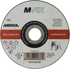 Відрізний диск M-FIX INOX M4A46S-BF 125 x 1.0 x 22.2 мм