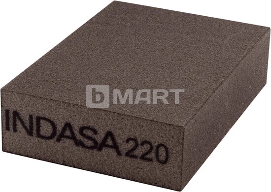 P220 Indasa Abrasive block четырехсторонний абразивный блок 98x69x26мм