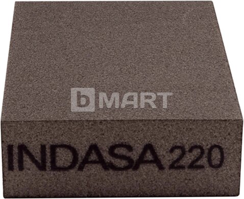 P220 Indasa Abrasive block четырехсторонний абразивный блок 98x69x26мм