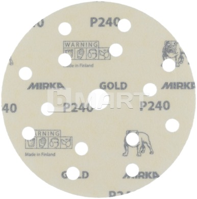 P240 Абразивный диск Gold 150 мм 15 отверстий