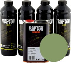 RAPTOR Прочное защитное покрытие липа - 4 л, комплект