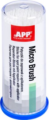 Микроапликатор APP Micro Brush белый 1.0 мм (100 шт)