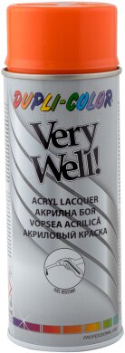 Эмаль аэрозольная универсальная акриловая Dupli Color Very Well оранжевый RAL 2004 400 мл
