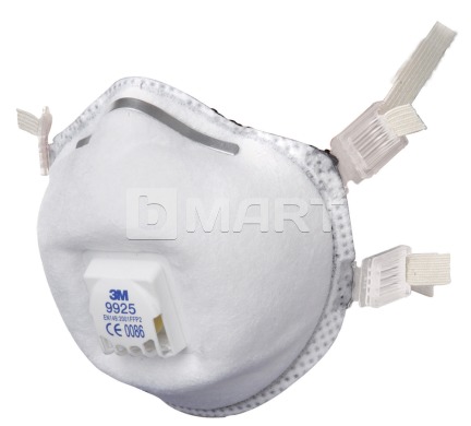 3M 9925 Противоаэрозольный респиратор сварщика FFP2 NR D