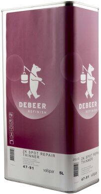 DeBeer Растворитель для перехода 47-91/5 Spot repair 5л
