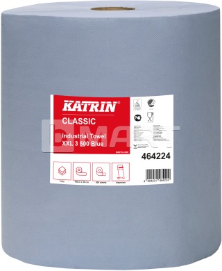 Бумага KATRIN Classic для протирки 190 м - синяя