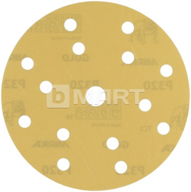 P320 Абразивный диск Gold 150 мм 15 отверстий