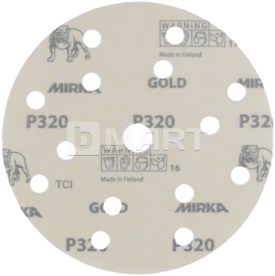 P320 Абразивный диск Gold 150 мм 15 отверстий