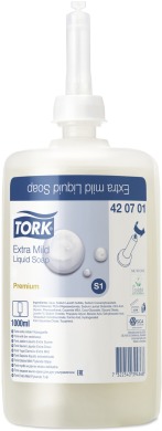 Жидкое мыло TORK ультрамягкое без запаха 1 л